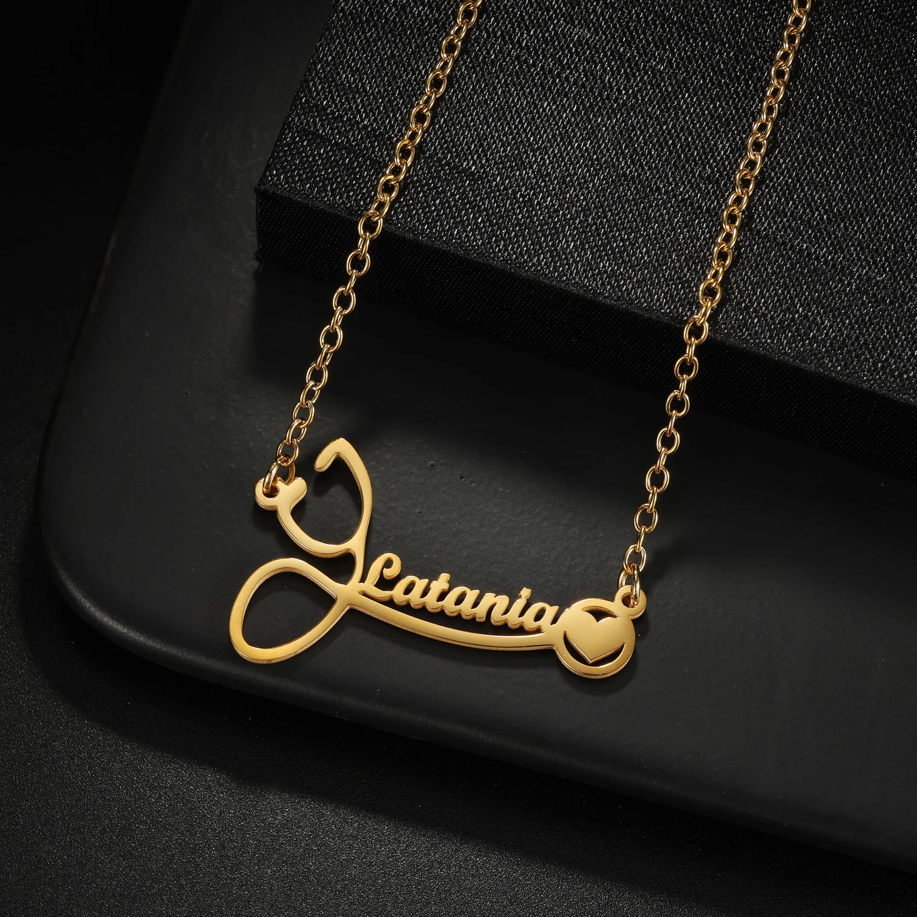 Nextvance Custom Name Stethoscope Necklace For Men Women Stainless Steel Personlized Nameplate Jewelry Doctor Festival Gifts