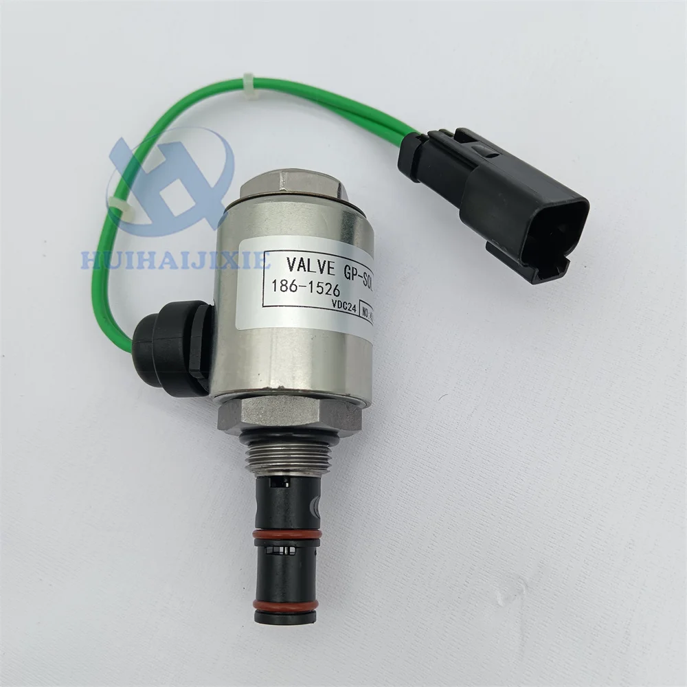 

High Quality Parts 24V Solenoid Valve 186-1526 1861526 For Caterpillar Loader 924G 938G 950 GC