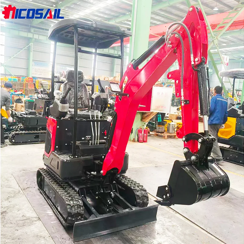 

Wholesale Fine Quality China Excavator Machine 1.8 Ton Mini Excavators 2.0 Ton Small Digger For Sale