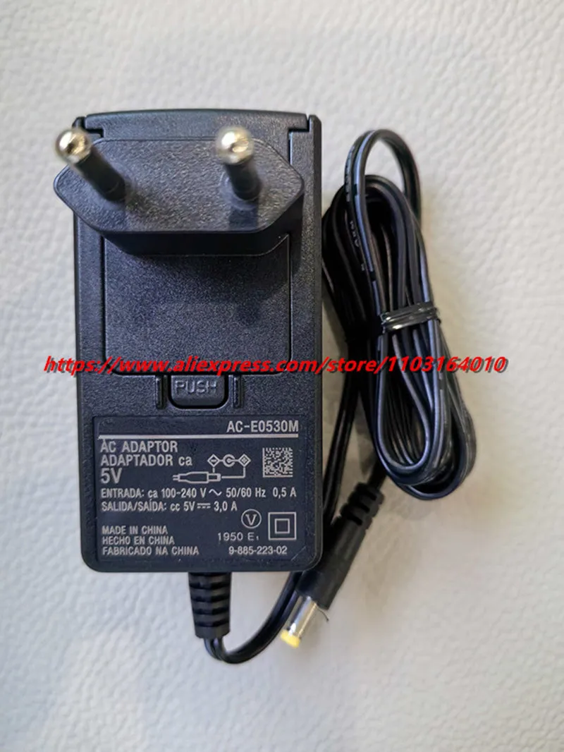AC-E0530M Bluetooth Speaker AC Adapter Power Supply Charger 5V 3A for SONY SRS-XB30 SRS-XB41 Bluetooth Wireless Speaker Adaptor
