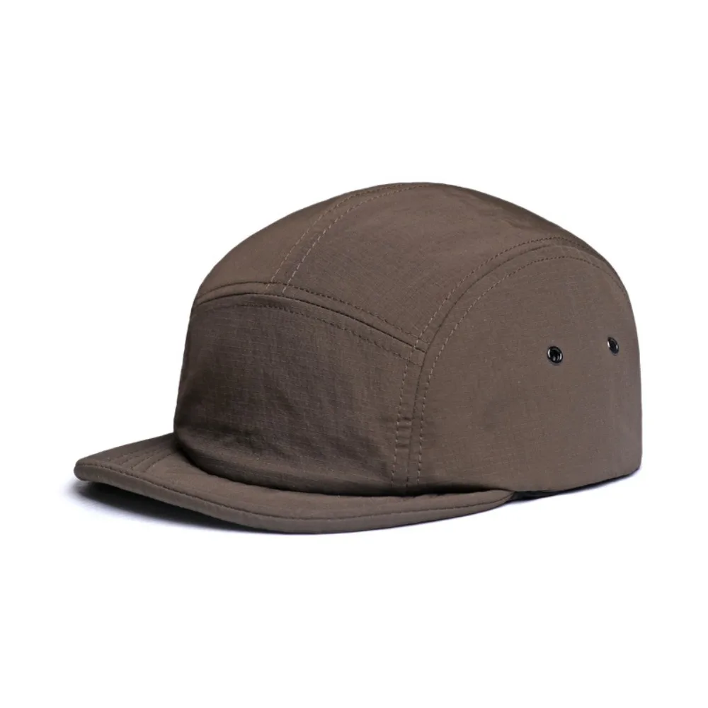 

Quick-drying Baseball Caps Short Brim Adjustable Five-panel Hats Casual Breathable Sunscreen Retro Cap Men and Women
