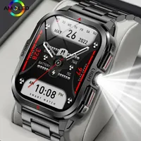 Luxury Military Man Smart Watch 3D UI Bluetooth Call Fitness 3ATM Waterproof Sport Smartwatch for Men Xiaomi iPhone Android 2025