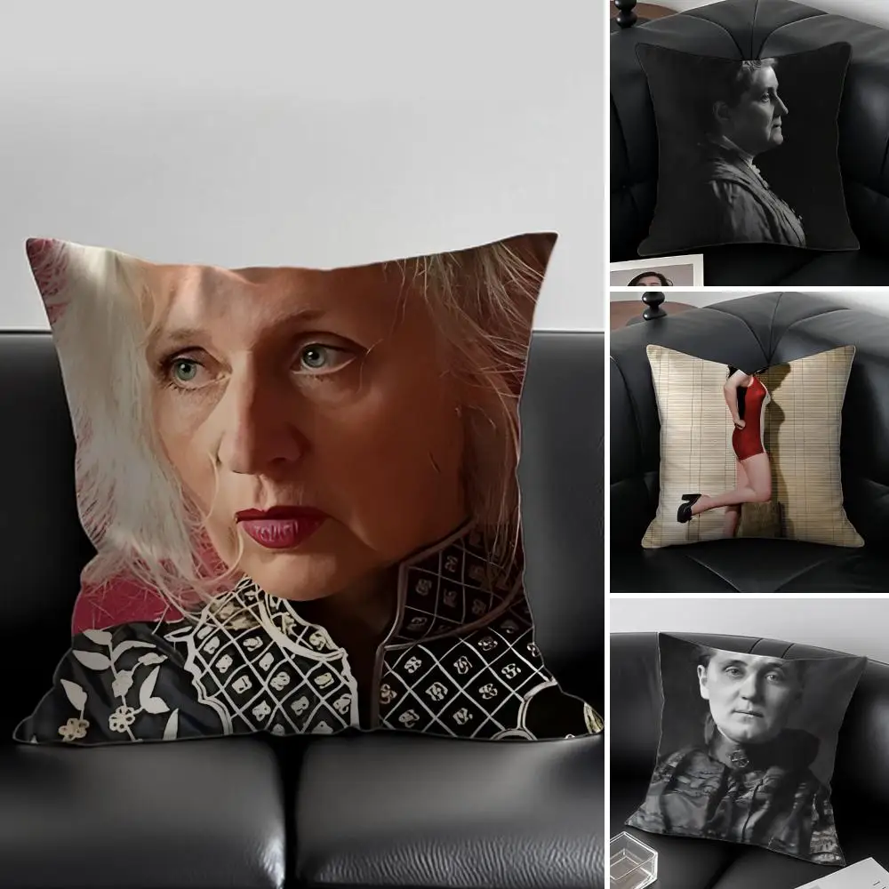 J-Jane Adams Cushion Cover Pillow Case Soft Friendly Fabric & Concealed Zipper