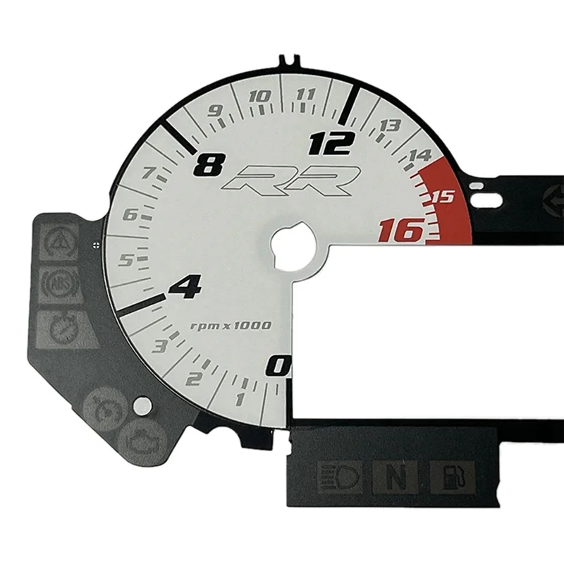 

A99F-Motorcycle Meter Sticker Disc For BMW S1000RR S 1000 RR 14-16 Speedometer Tachometer Odometer Paper Faces