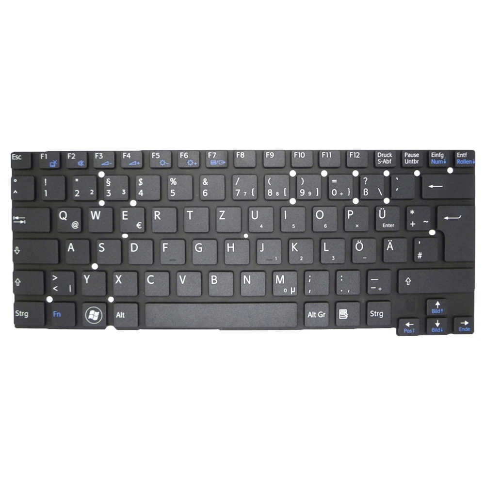 Germany GR Laptop Keyboard For SONY SVT13 HMB8809NWA032A Black New