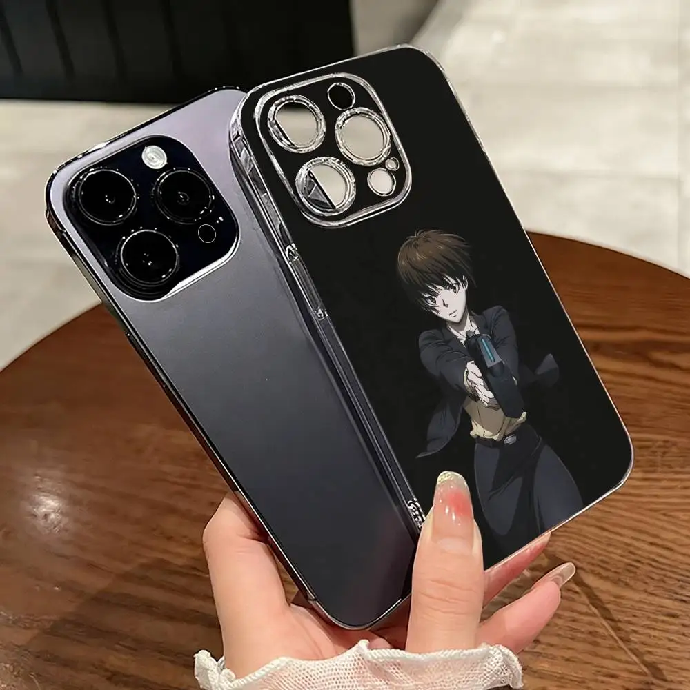 

Psycho-PassA-Akane Tsunemori Phone Case For iPhone 17 16 15 14 13 12 11 Mini Pro Max Plus Transparent Cover