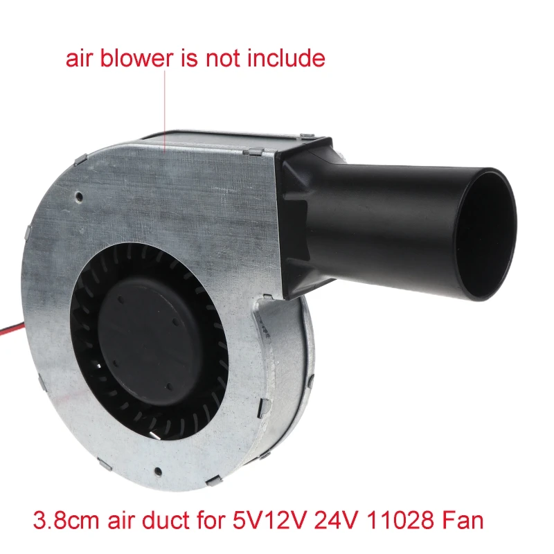 العالمي 38 مللي متر أنابيب مجاري الهواء ل 12V110x110x28 مللي متر شواء مروحة الطبخ منفاخ قطرة الشحن