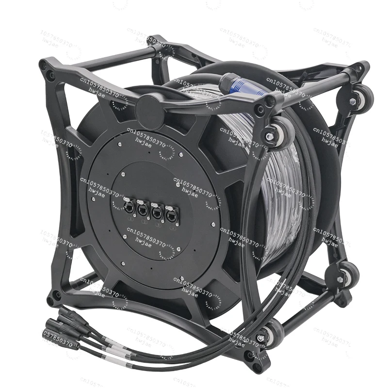 Professional Stackable/RSD46-CAT6-8CH-50M /RSD238-CAT6-8CH-80M /Ethernet Snake Cable Drum Die-Cast Aluminum Reel