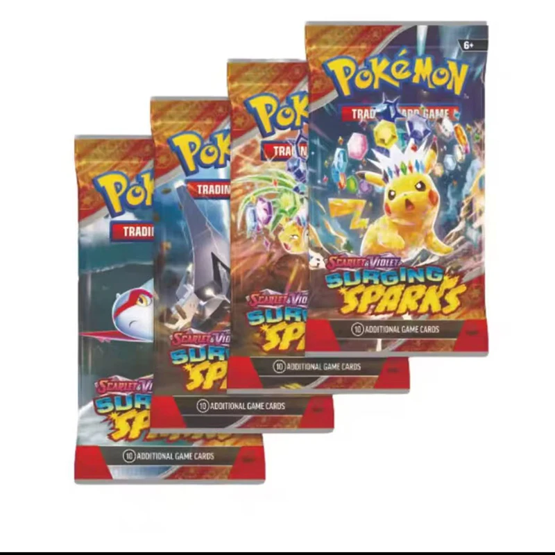 Pokémon-Kartenset Zufällige 12er-Packung 120 Stück MEGA EVOLUTION Evolutions Scarlet Violet 151 Englisch Französisch Spanisch Sammelkarten
