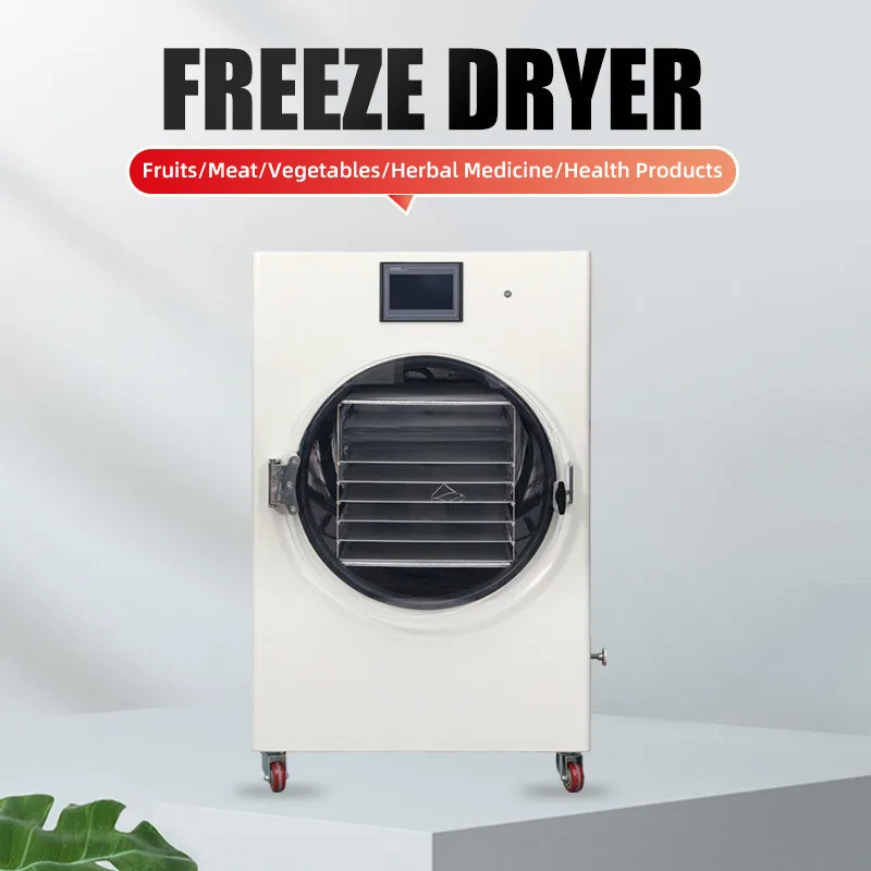 مجفف تجميد تجاري أوتوماتيكي لتجهيز الأغذية وتجفيف الحليب/الحلوى/اللحوم/الفواكه