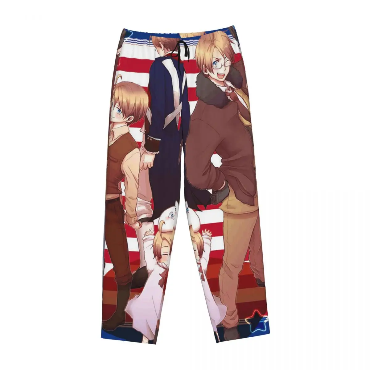 

Женские пижамные штаны Hetalia Group World Stars на заказ, одежда для сна с карманами