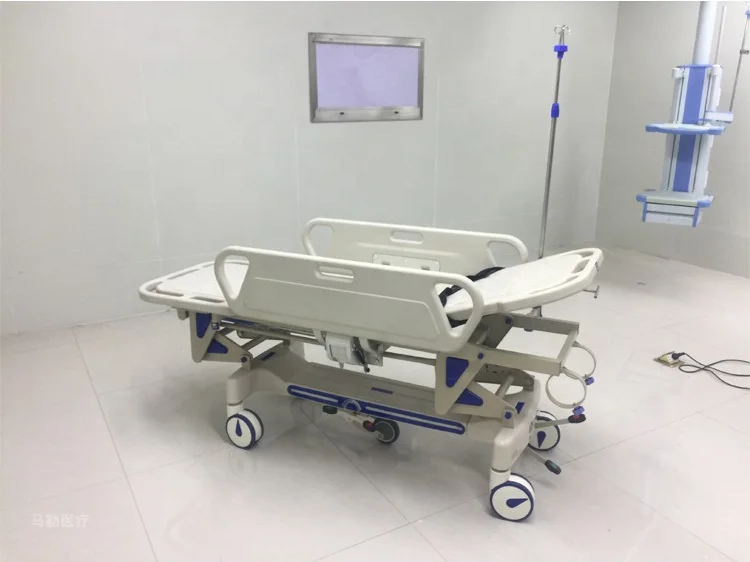 Emergency height adjustment manufacturer hospital furniture patient clinic transfer medical stretcher bed