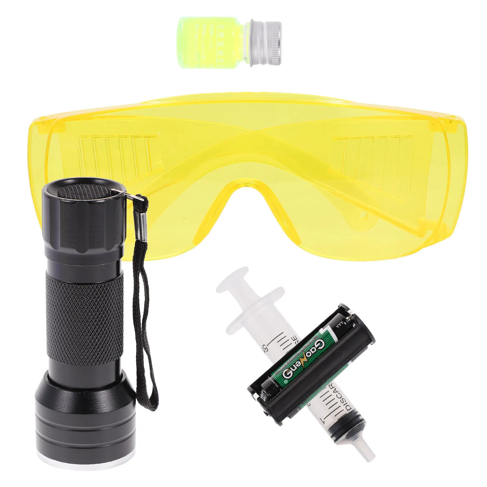 1 مجموعة مكيف هواء السيارة تسرب مجموعة عالية الجودة اختبار تسرب مجموعة مصابيح يدوية عملية لمبردات السيارة المنزلية #2