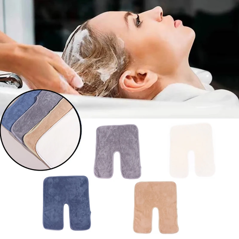 U Shape Microfiber Treatment Neck Towel Beauty Towel Spa Massage Facial Towel Cosmetic Towels Warmer For Spa