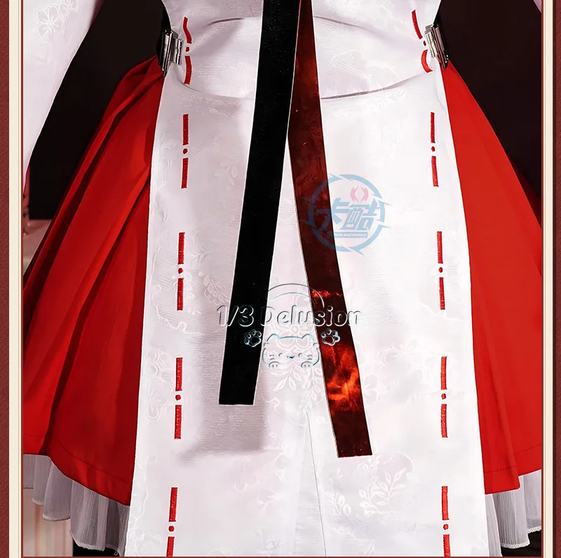

Dragon Raja: Cassell Gate Uesugi Erii Cosplay Costume Party Fashion Handsome Uniform Halloween Role Play Clothing 1/3 Delusion