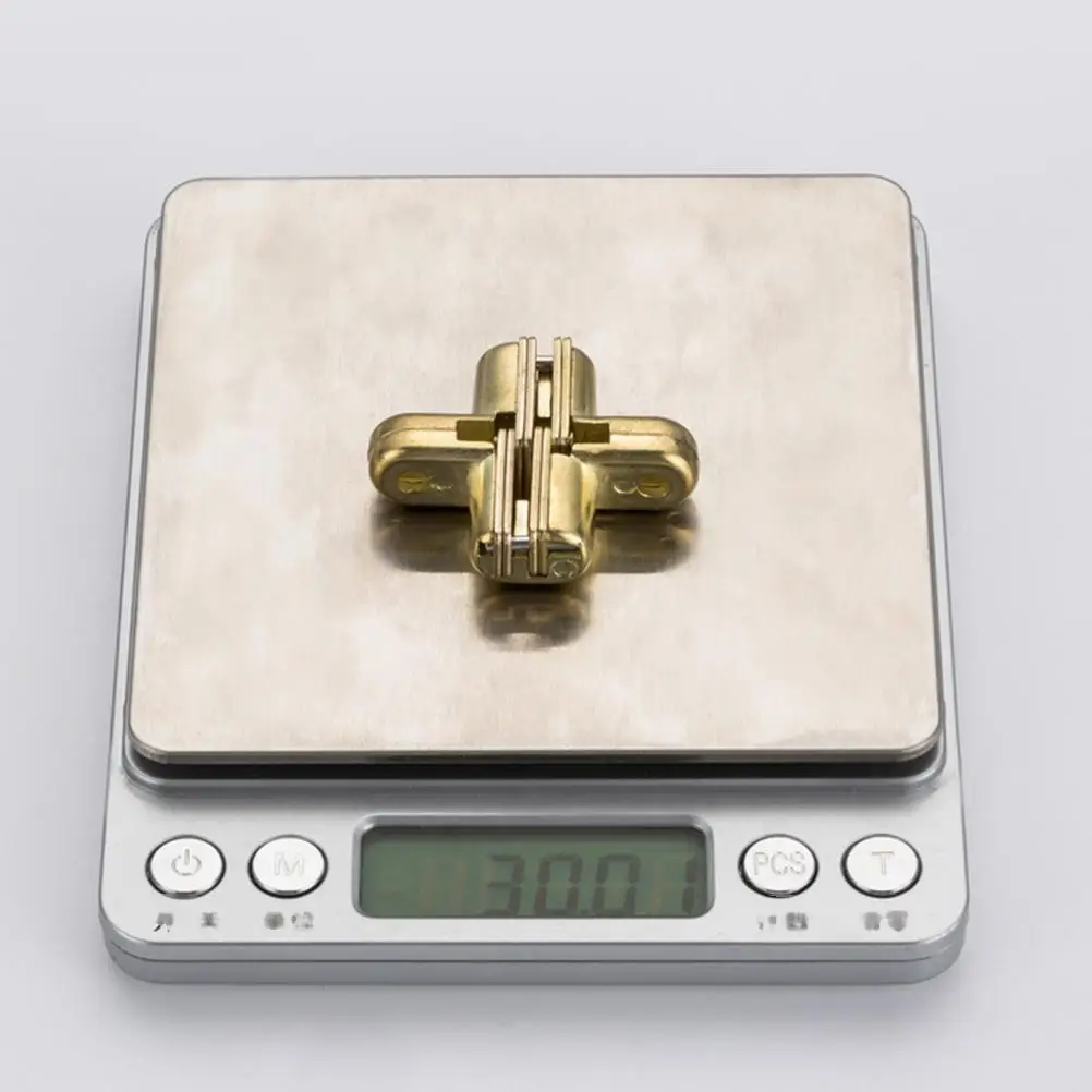4 Pcs Noiseless Hinge Alloy Door Loose-leaf Mute Solid Flat Smooth Surface Table