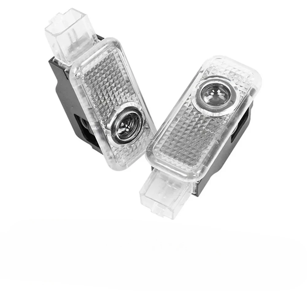 2PCS Pour Mercedes Benz Classe E W211 S211 2002 - 2009 2008 2007 Projecteur de bienvenue LED pour portière de voiture Effet d'ombre fantôme 2027