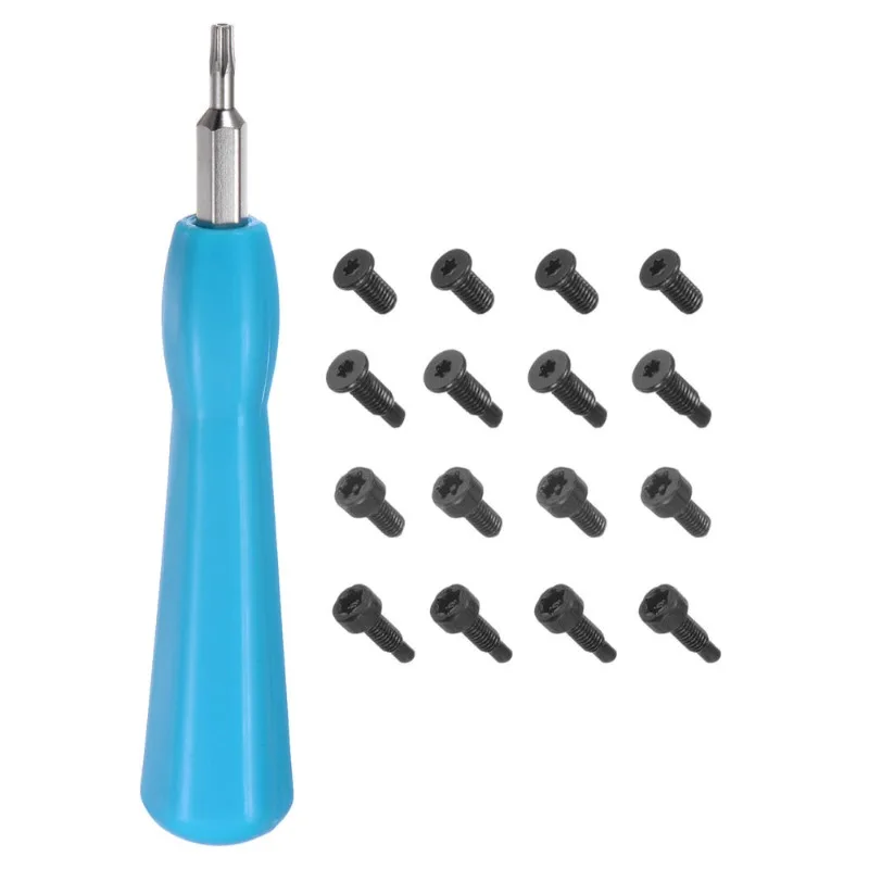 20 Stück Ring-Türklingel-Schrauben Demontage-Schraubendreher T6 T15 Torx-Bits Sicherheitsschrauben für Video-Diebstahlschutz-Türklingel-Hardware
