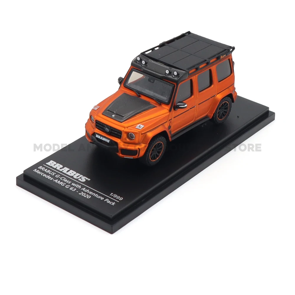 1/64 BrabusG G Class AMGG63 G63 2020 And Adventure Pack Almost Real Diecast Model Toys Car Gifts For Husband Boyfriend Father