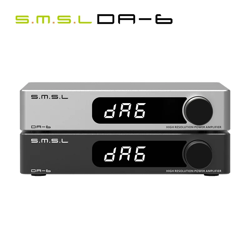 

SMSL DA-6 Power Amplifier Mini High Resolution DA6 Amp 70W*2 with Remote Control