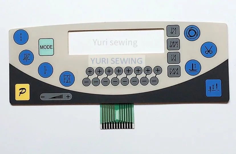 industrial sewing machine part auto computer plain powermax control box operation unit panel membrane switch paper sticker