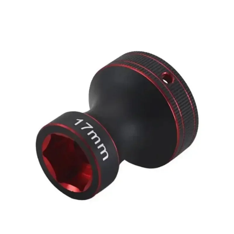17mm roda encanta porcas manga chave ferramentas de metal rc carro 1/8 para fora de estrada rc caminhão carro monstro caminhão trax/como x-maxx summit E-REVO