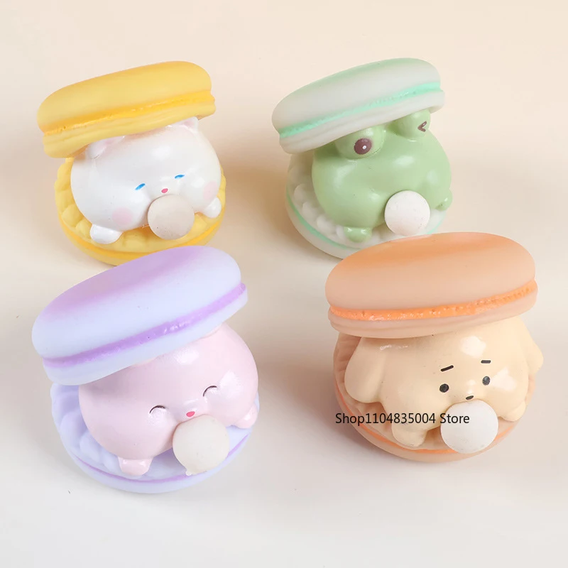 

Креативные милые животные, вертел, пузырьковый бургер, снятие стресса, щепотка, детские игрушки, офисные забавные вентиляционные игрушки, настольные декоративные украшения