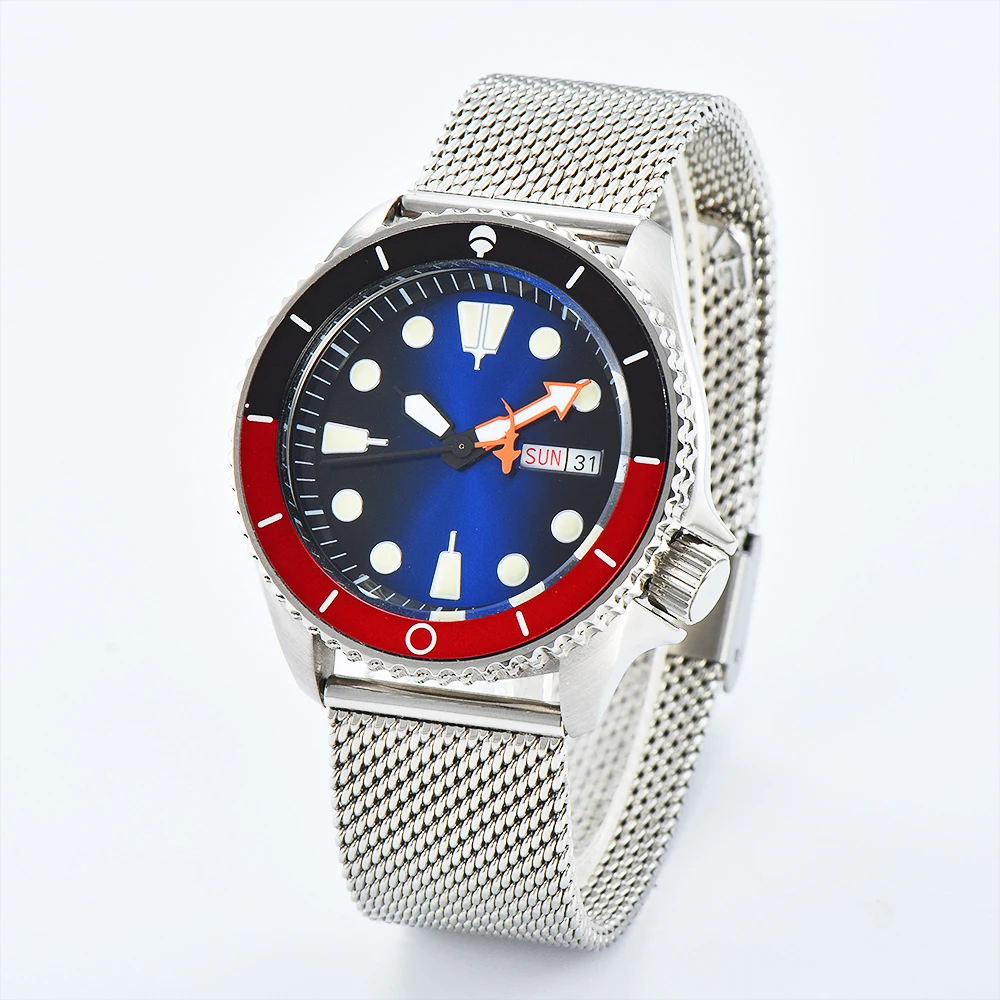 PARNSRPE 42mm Newly designed men's watches NH36 automatic mechanical High quality stainless steel case Men's wristwatch Sapphire