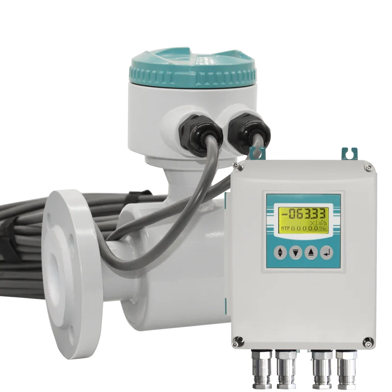 

TCP IP protocol electromagnetic flow meter for water