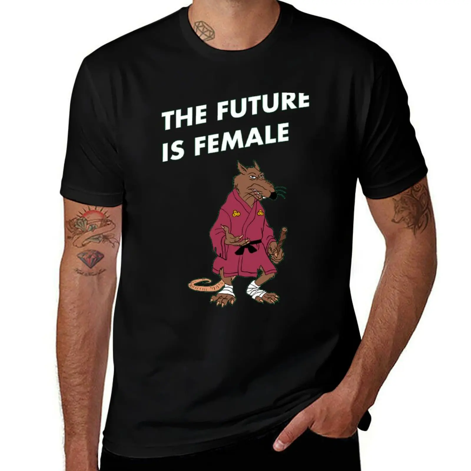 

t Female cotton Is Future cotton shirt t high The man quality T-Shirt shirts T-Shirt
