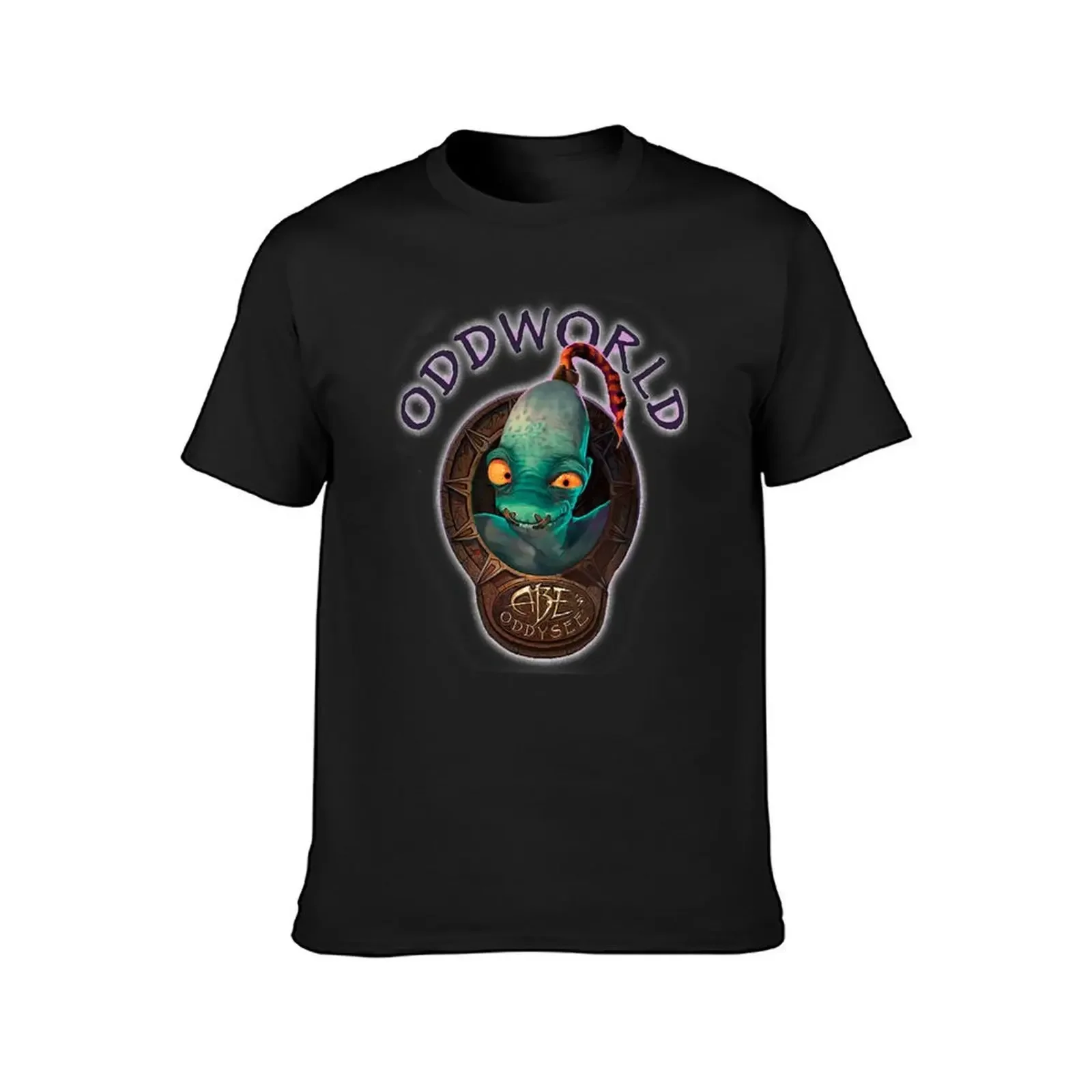Abe's Oddworld T-Shirt anime tshirt baggy shirts men clothings image 2