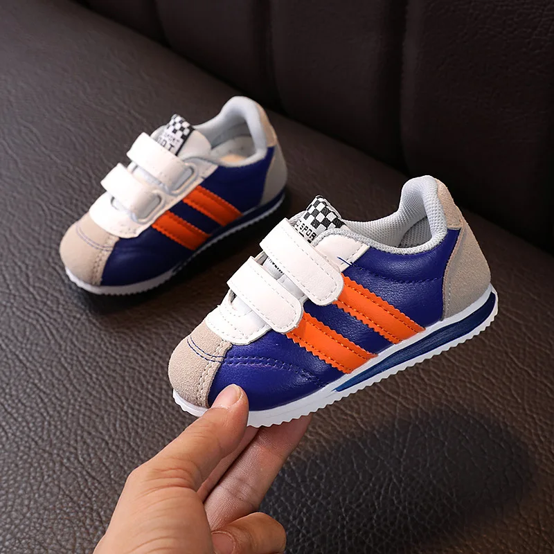 2022 New Children\'s Shoes Korean Style Boys Sports Shoes Girls Soft Sole Casual Shoes Spring Autumn Kids Fashion Sneakers Unisex