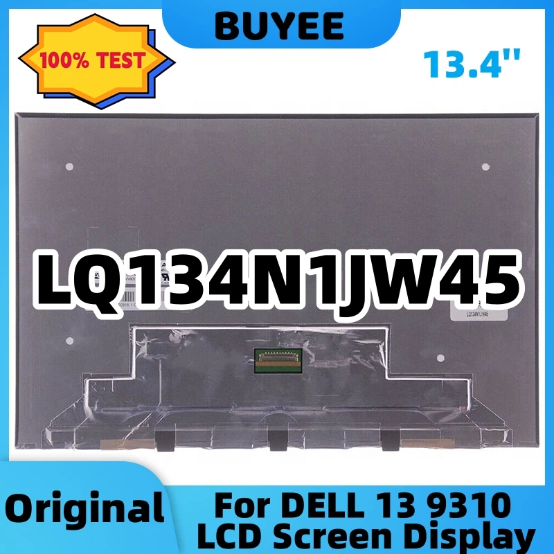 13.4'' LQ134N1JW45 For DELL 13 9310 Laptop LCD Screen Panel DP/N: 0VVK8Y LED Display 1920x1200 Non-touch 40pins Replacement