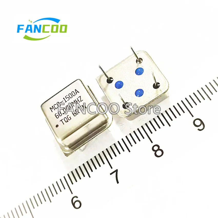5PCS 60M 60.000M 60MHZ 60.000MHZ Half size 3.3v 5v CRYSTAL CLOCK OSCILLATOR OSC DIP-4 60.000