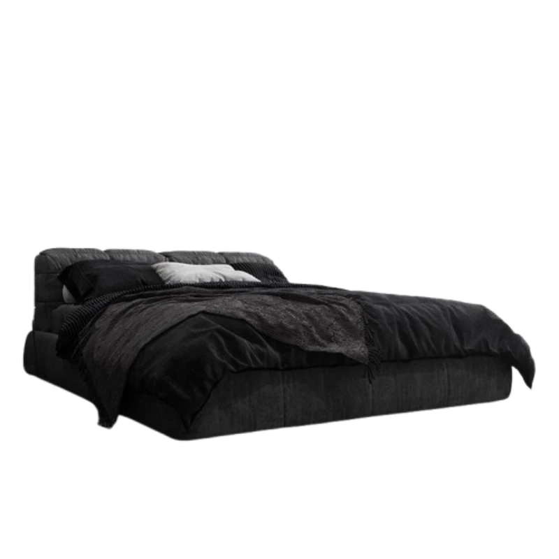 Double Soft Modern Bed Minimalist Wedding Full Nordic High Quality Cheap Bed Aesthetics Create Light Luxury Muebles Furniture