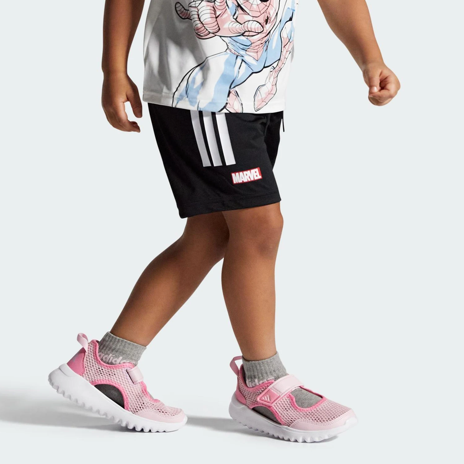 

Adidas genuine 2025 children's lightweight breathable Velcro casual shoes IH8734