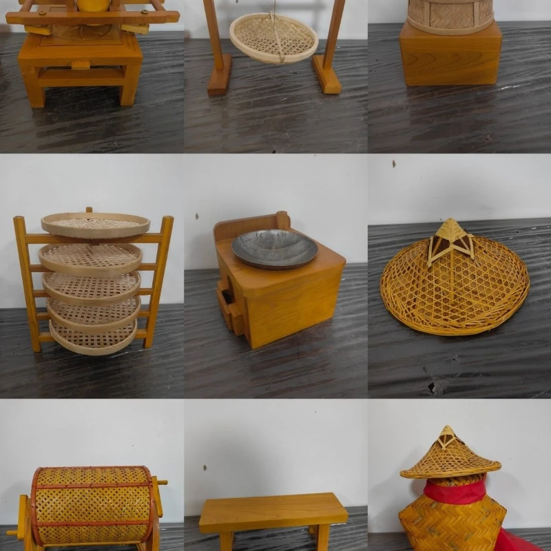 

Ornament table traditional tea making model tool art tea making craft ornament