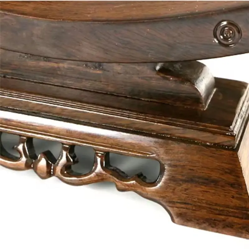DT19 Solid Wood Samurai Sword Display Stand Holder 25x8.5x13CM Home Decor for Craft for Katana Knife Collection view 3