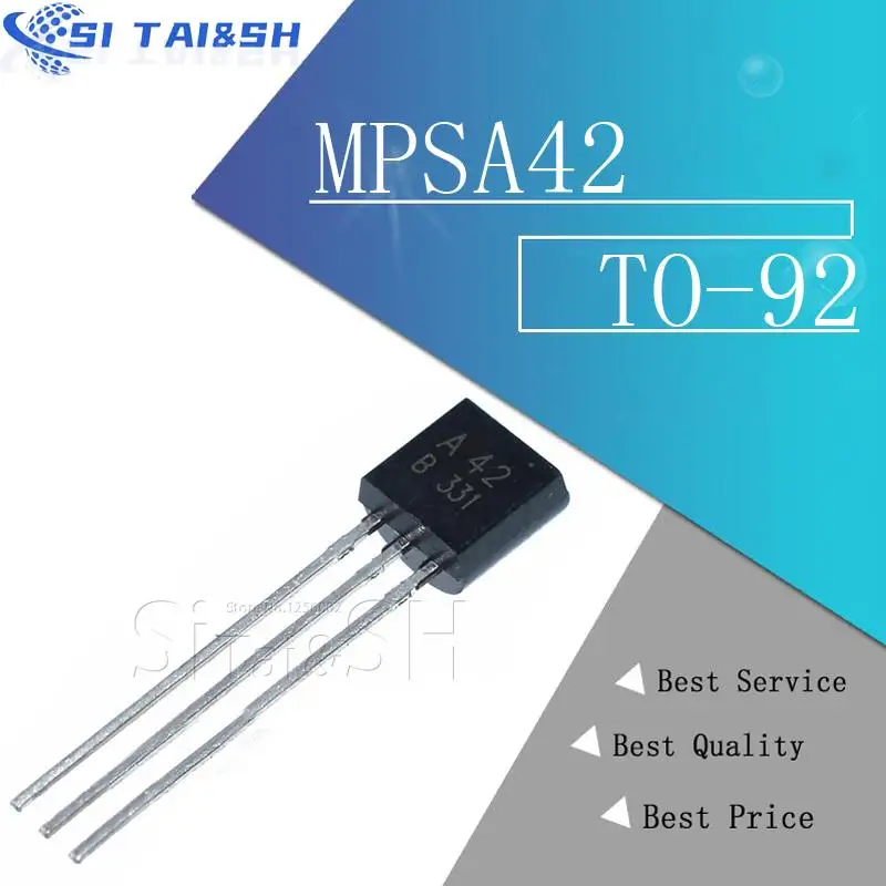 100pcs MPSA42 MPSA13 MPSA92 MPSA18 Z0103MA Z0607MA BT169D BT131-600 A42 A13 A92 0103MA Z0103 Z0607 0607MA 131-600 transistor