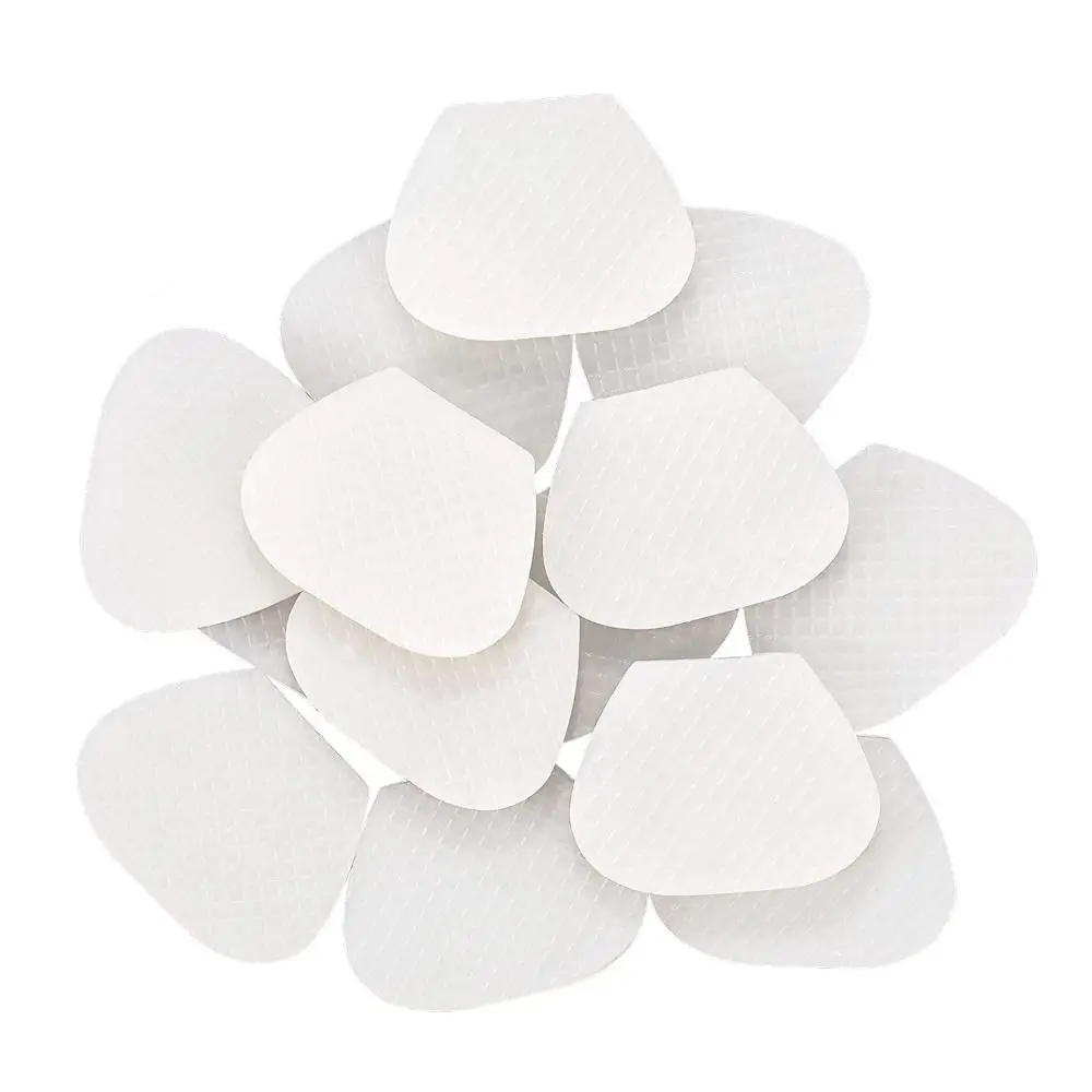 Guitar Pick Grips Non-Slip Sticky Silicone Guitar Pick Adhesive Grips Washable Stickers