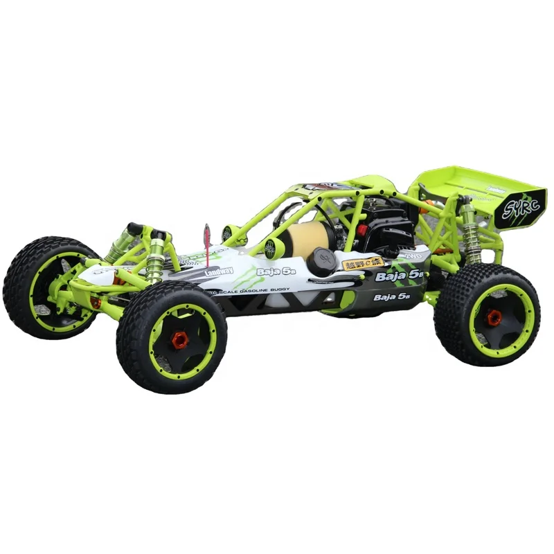 Classic Baja 5B Remote Control Car Toys 2WD High Speed W Max.90km/h Petrol Rc Car 35cc Engine with Upgrade Muffler