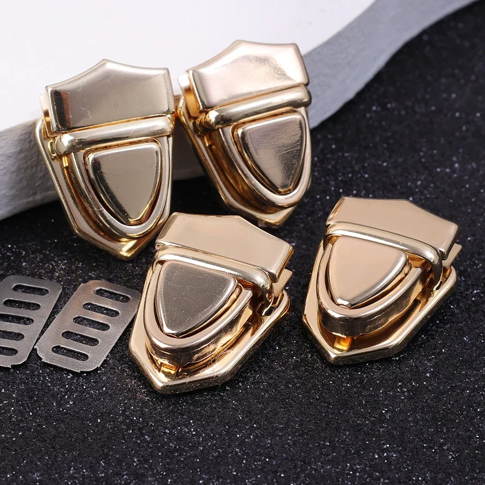 Metal Locks Bag Clasp Catch Buckle for Handbags Shoulder Bags Purse Totes Closures Snap Clasps DIY Bag Accessories Solid lock