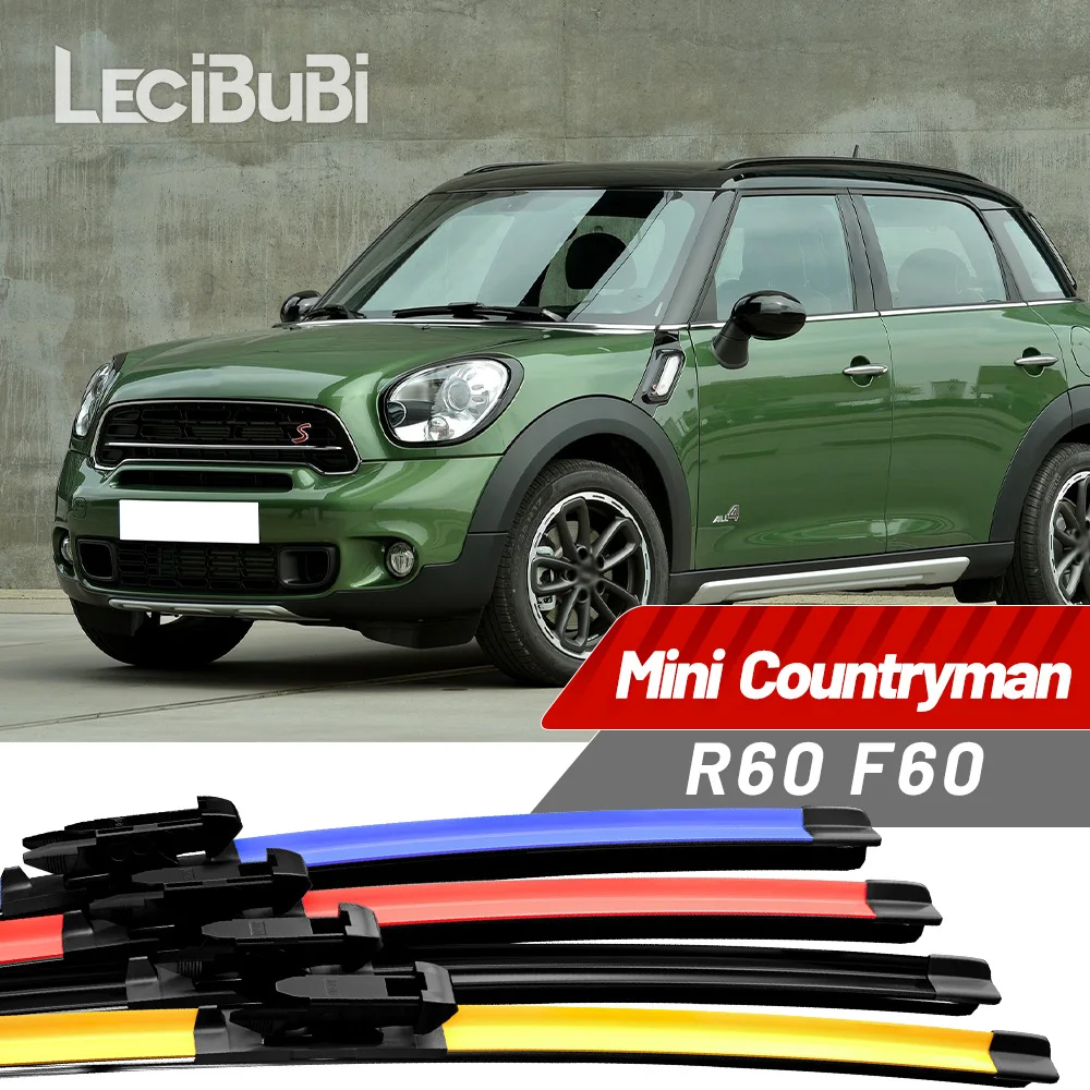 2 Stück für Mini Countryman R60 F60 2010–2023 2016 2017 2018 2019 2020 2021 2022 Frontscheibenwischerblätter Scheibenwischer