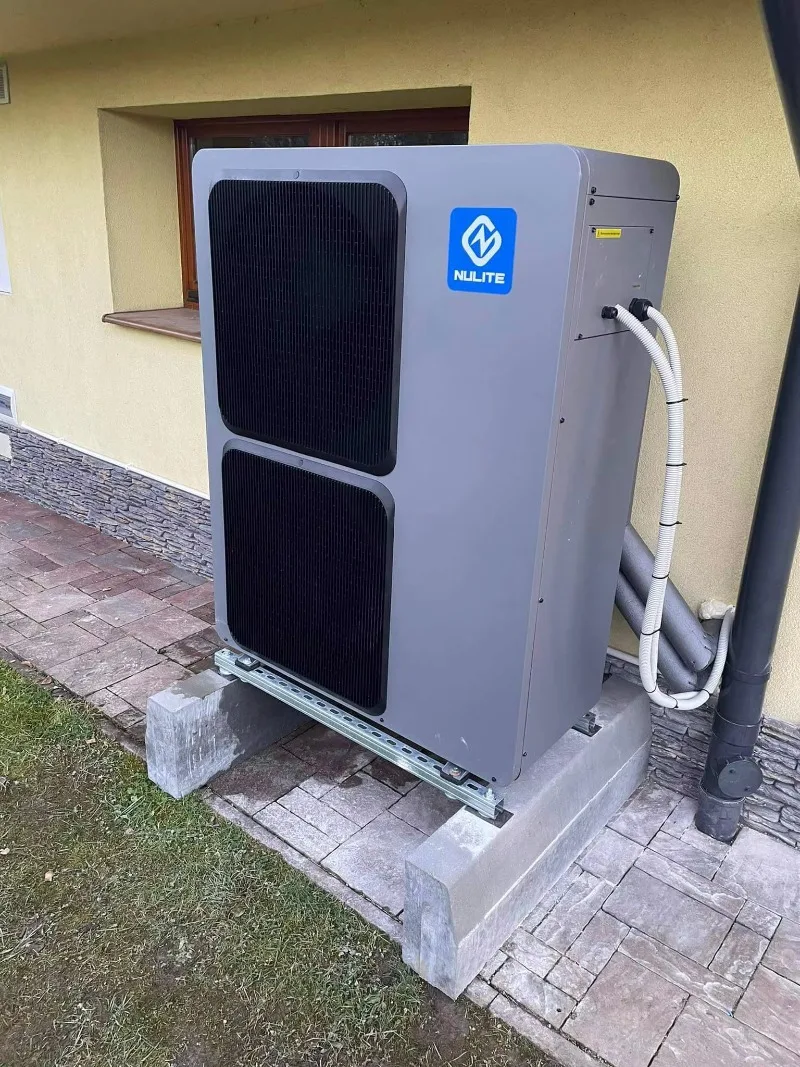 Monoblock Nieuwe High COP Wrmepumpe luchtbron Boiler Warmtepomp Leverancier 16kw