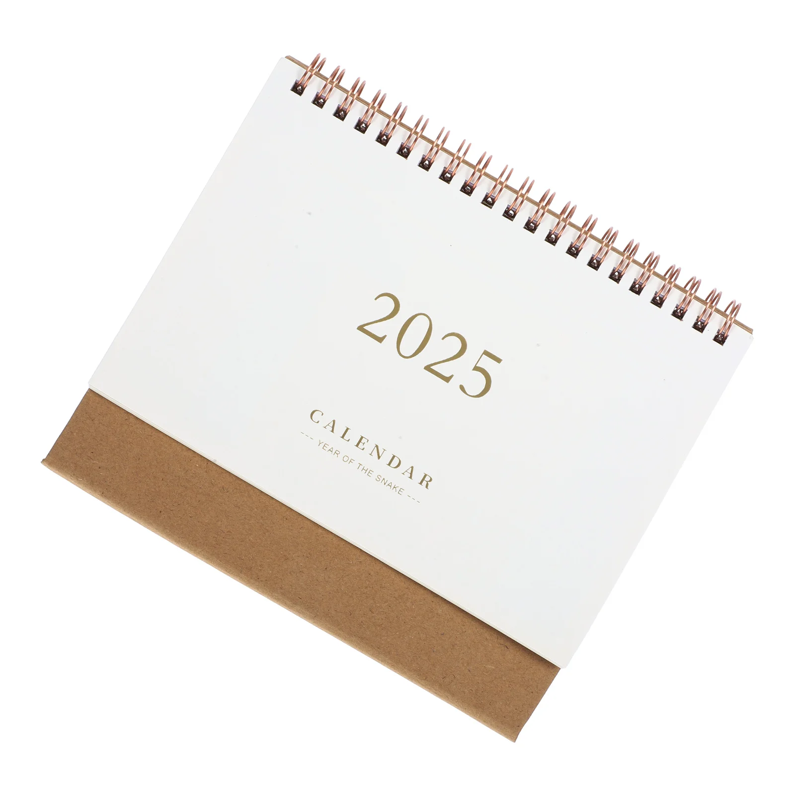 

2025 Desk Calendar Flip The Notebook Delicate Month Table Decorations Decorative Standing Noting Decorate