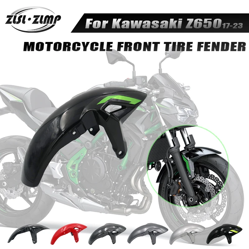 

For Kawasaki Z650 Z 650 NINJA 650 2017 2018 2019 2020 2021 2022 Motorcycle Front Wheel Fender Mudguard Splash Guard Fairing