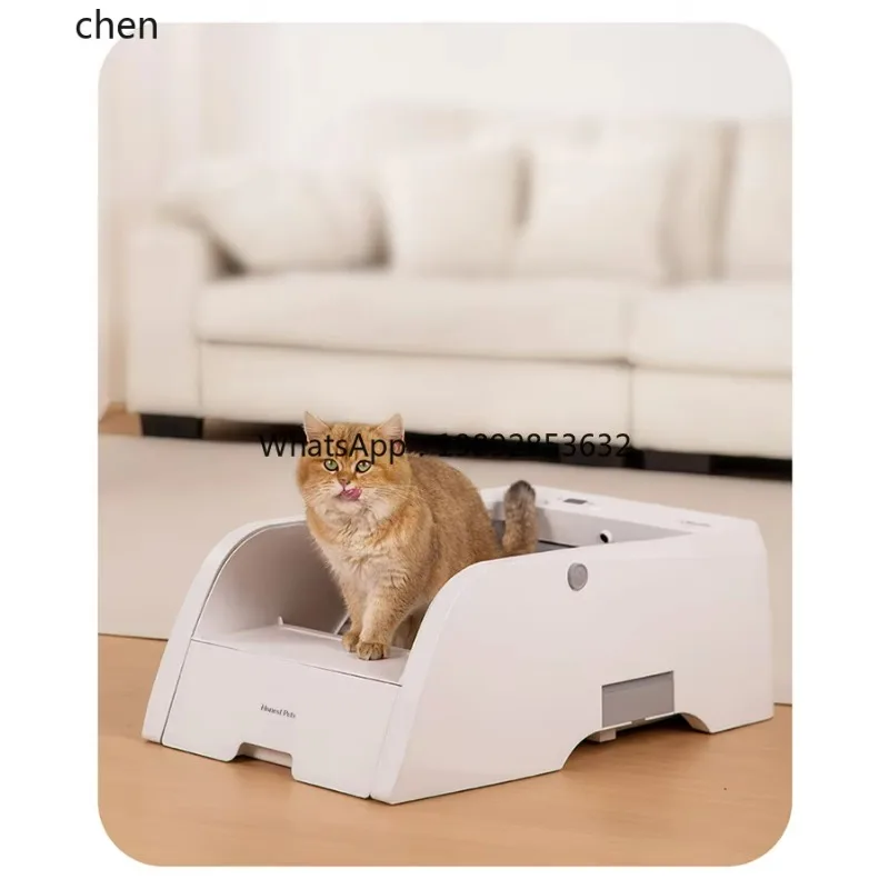 c3 pet automatic cat litter box intelligent cleaning electric shit shoveling open semi-closed toilet