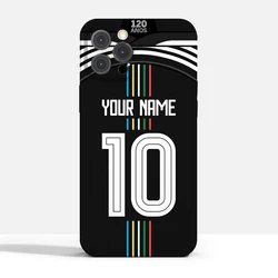 Custom Portugal Lisbon Estádio da Luz ÁGUIAS Jersey Cover Case for iPhone 15 14 Pro Max 13 12 11 Mini X XS XR 7 8 6S Plus SE