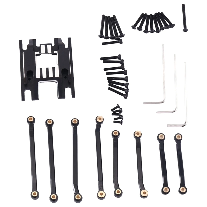 

JB-Metal Skidplate And High Clearance Suspension Link Set 9736 9749 For TRX4M 1/18 RC Car Upgrade Parts Accessories