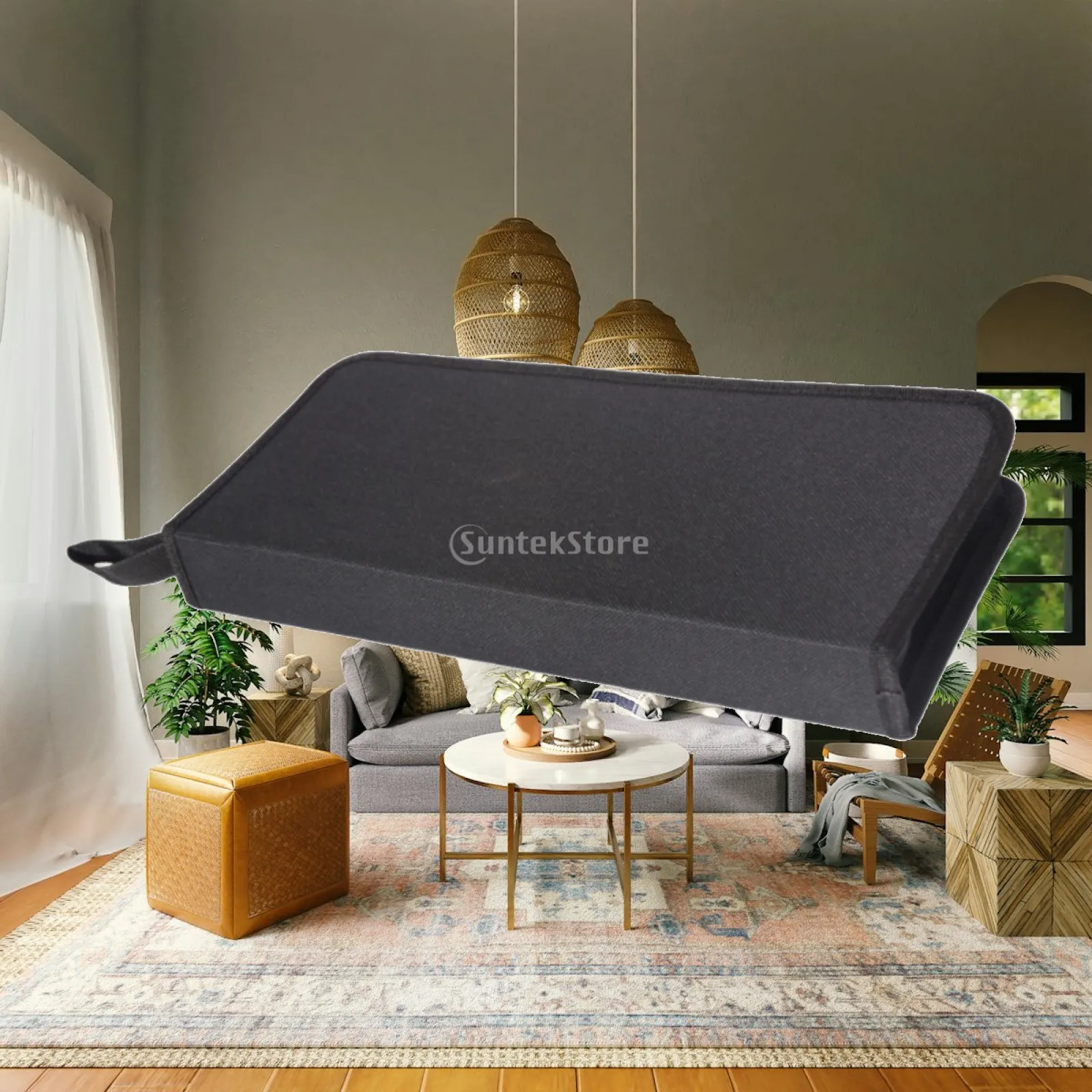 Piano Tuning Accessories Bag Canvas Organizer Sturdy Travel Storage Case for Musicians Studio Easy Portable